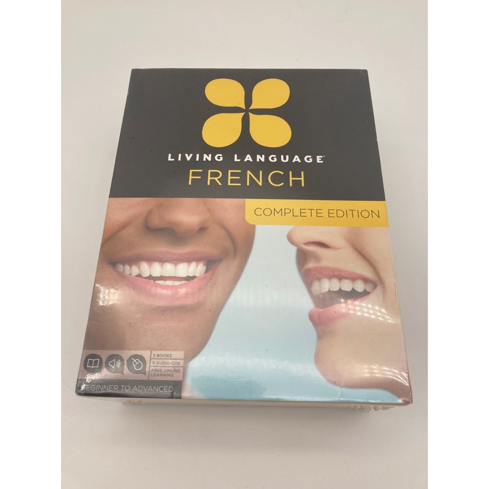 Living Language French - Complete Edition - Beginner to Advanced - New, Sealed